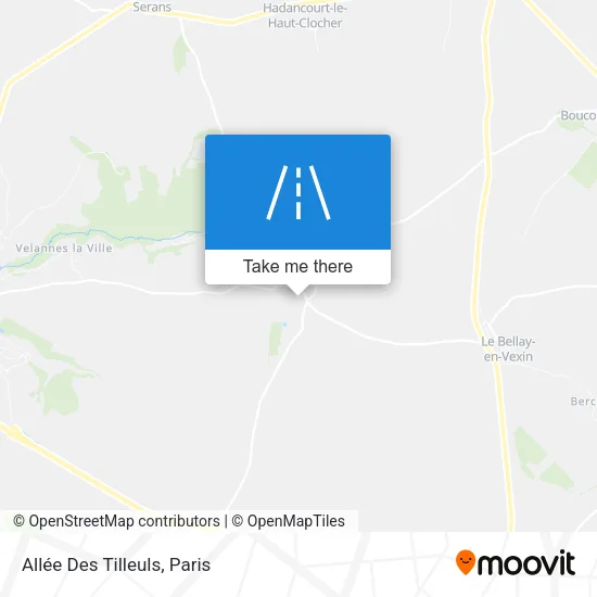 Allée Des Tilleuls map