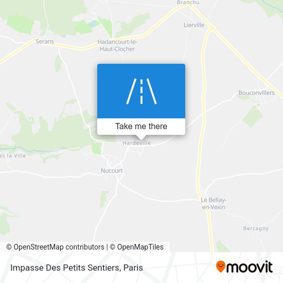 Impasse Des Petits Sentiers map