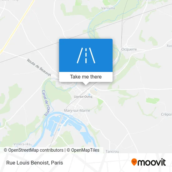Rue Louis Benoist map