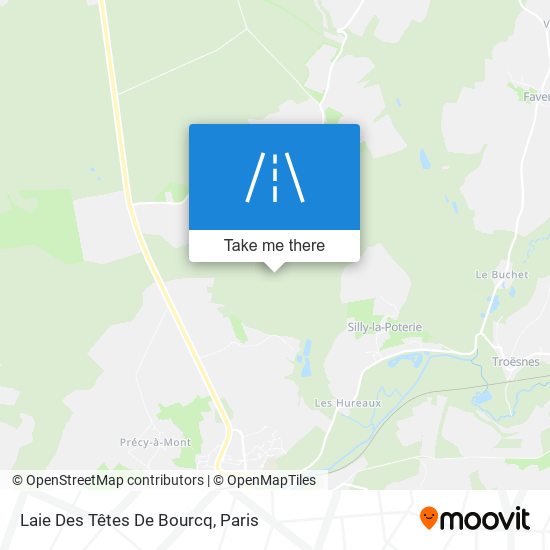 Laie Des Têtes De Bourcq map
