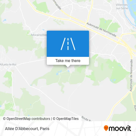 Allée D'Abbecourt map