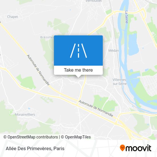 Allée Des Primevères map
