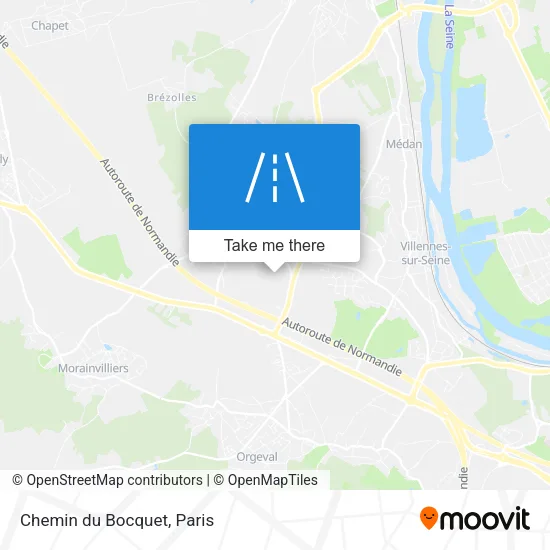 Chemin du Bocquet map