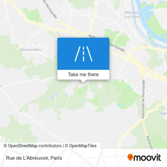 Rue de L'Abreuvoir map