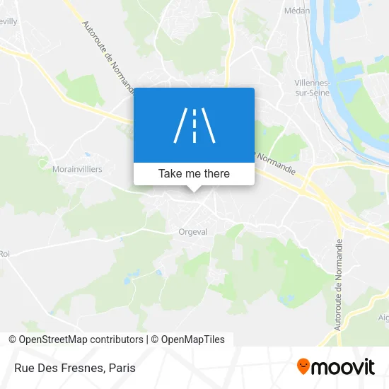 Rue Des Fresnes map