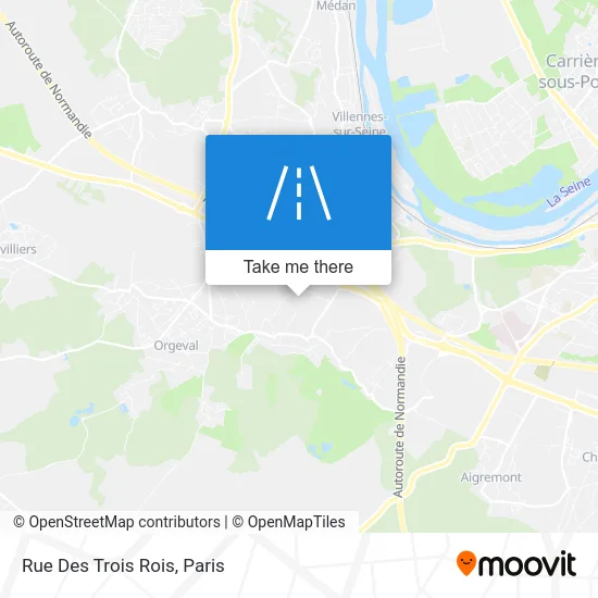 Rue Des Trois Rois map