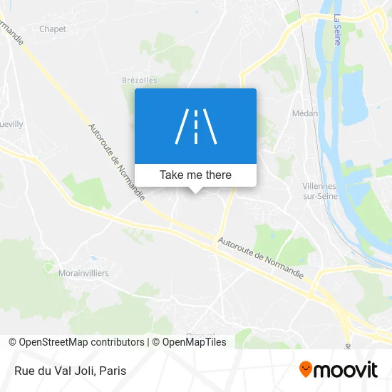 Rue du Val Joli map