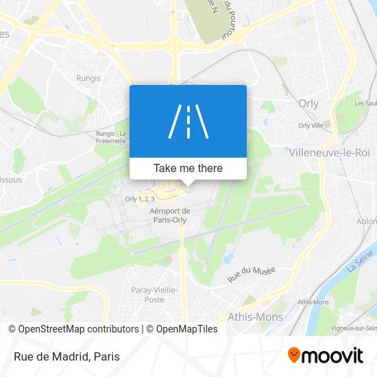 Rue de Madrid map