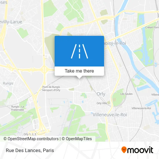 Rue Des Lances map