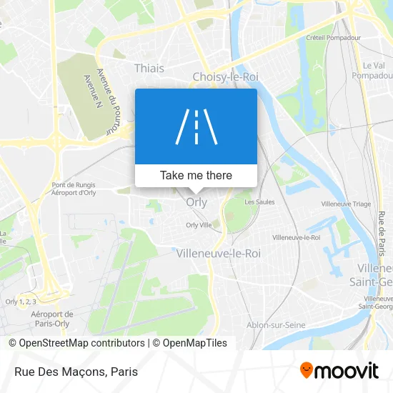 Rue Des Maçons map