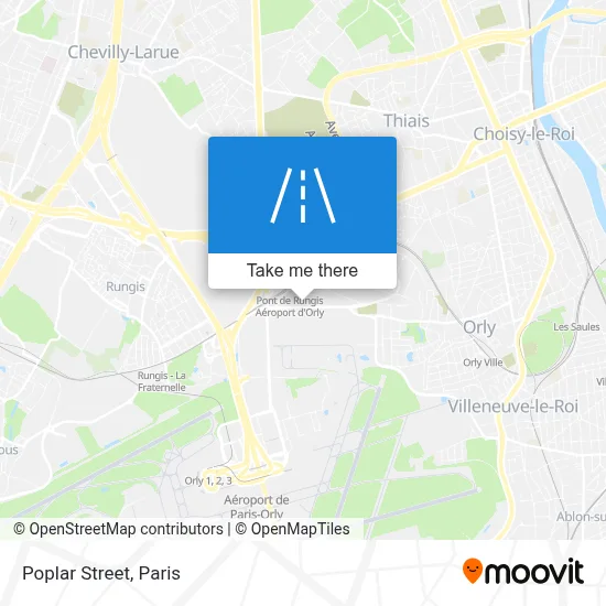 Rue Des Peupliers map