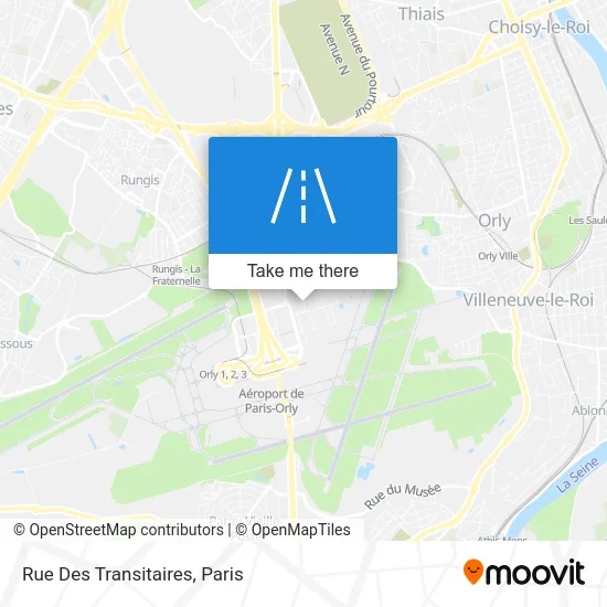 Rue Des Transitaires map