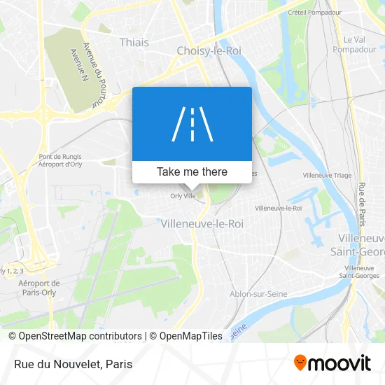Rue du Nouvelet map