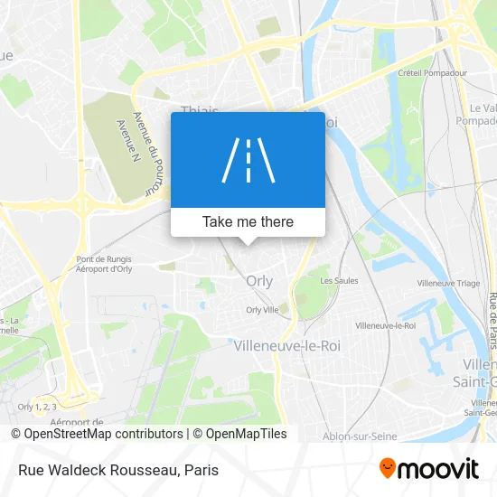 Rue Waldeck Rousseau map