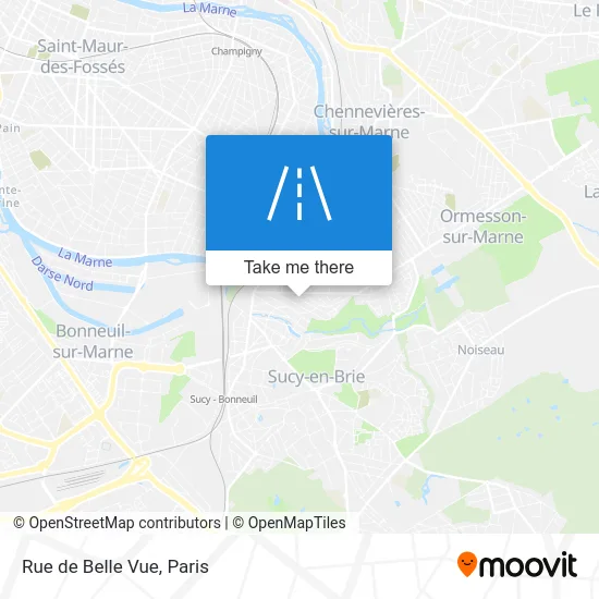 Rue de Belle Vue map