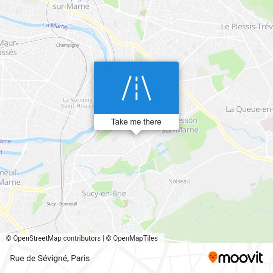 Rue de Sévigné map
