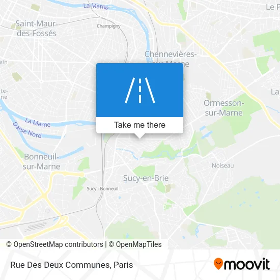 Rue Des Deux Communes map