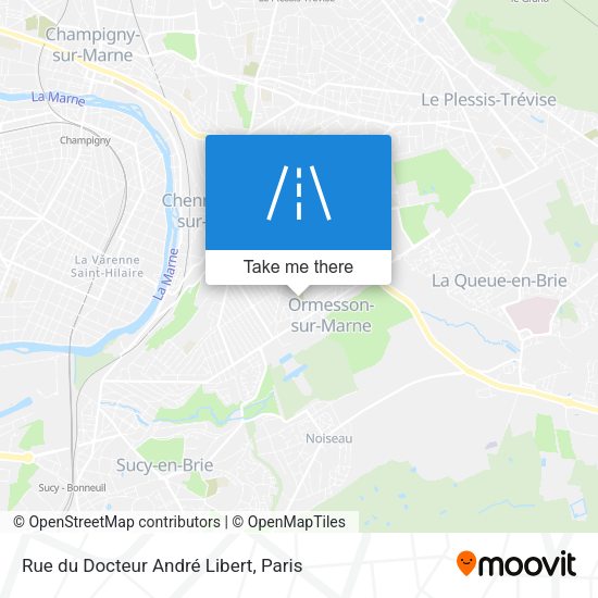 Rue du Docteur André Libert map