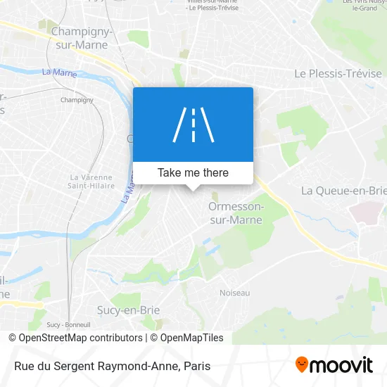 Rue du Sergent Raymond-Anne map