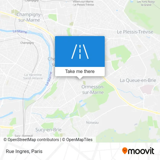 Rue Ingres map