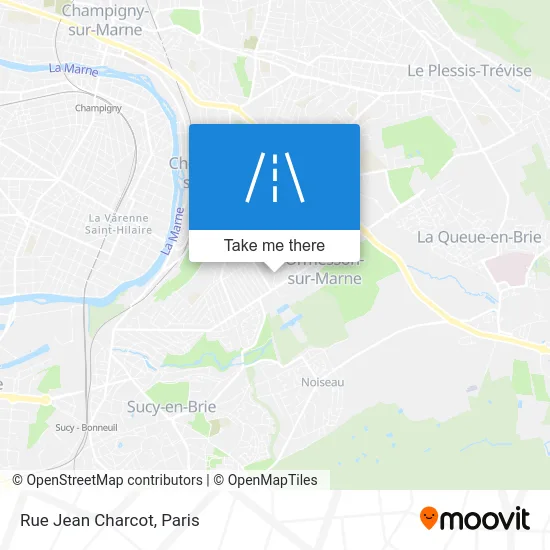 Mapa Rue Jean Charcot