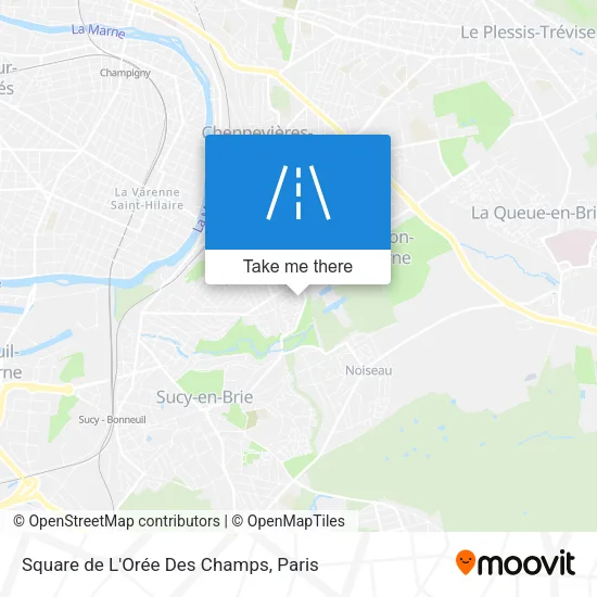 Square de L'Orée Des Champs map