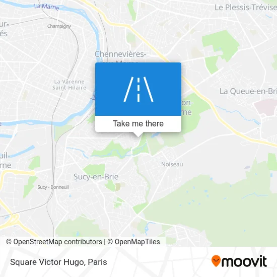 Square Victor Hugo map