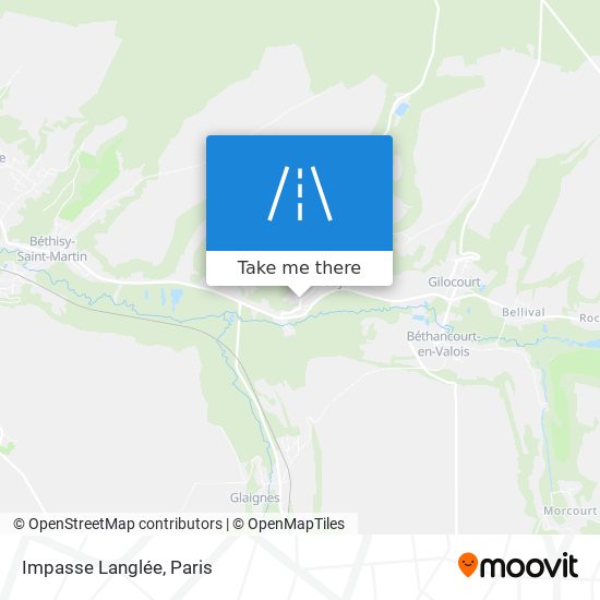 Impasse Langlée map