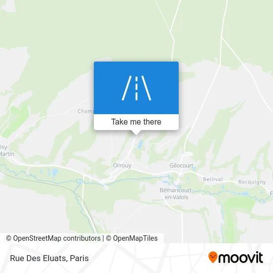 Rue Des Eluats map