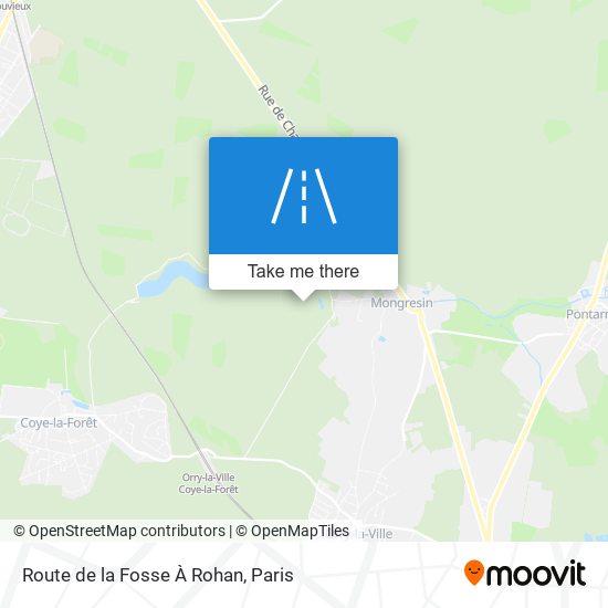 Route de la Fosse À Rohan map