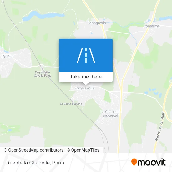 Rue de la Chapelle map