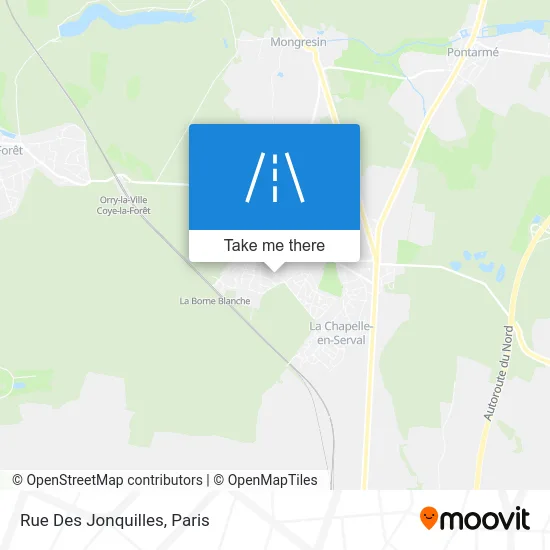 Rue Des Jonquilles map