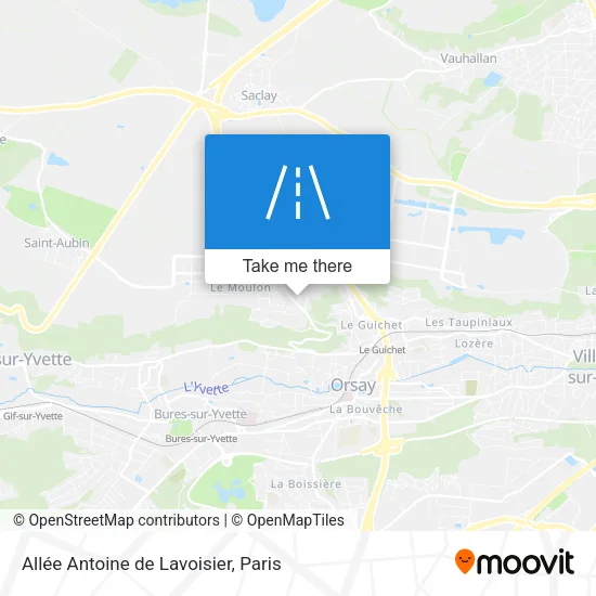 Allée Antoine de Lavoisier map