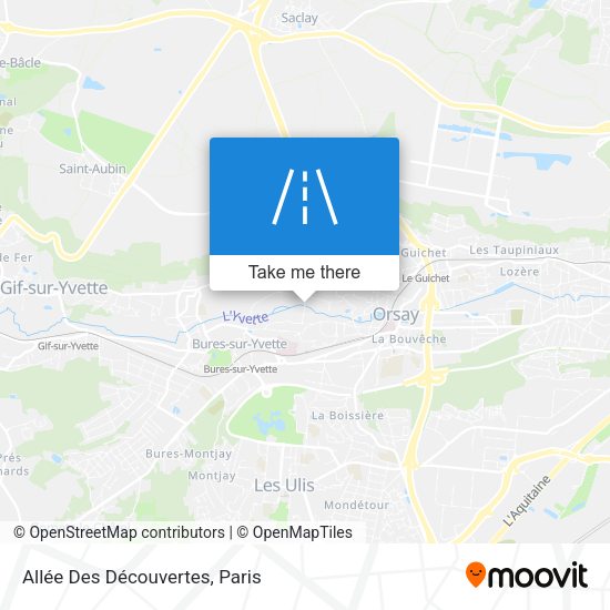 Allée Des Découvertes map