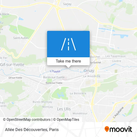 Allée Des Découvertes map
