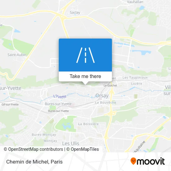 Chemin de Michel map