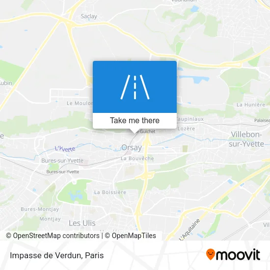 Impasse de Verdun map