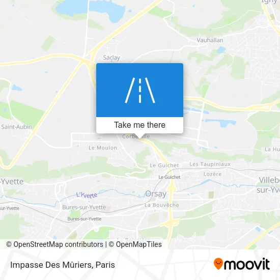 Impasse Des Mûriers map