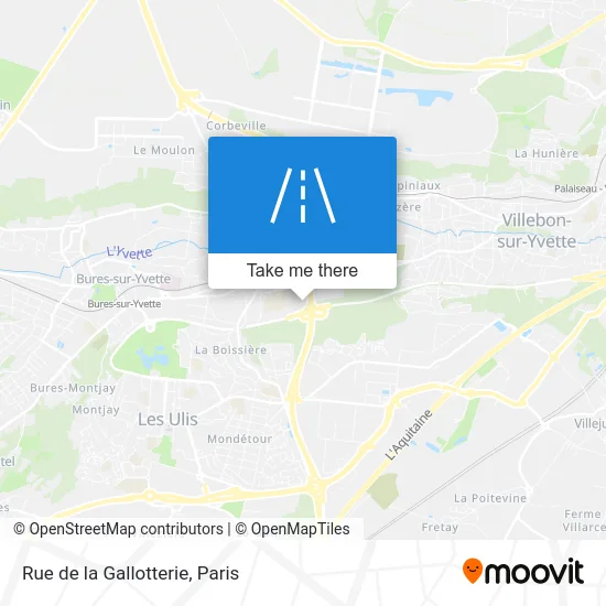 Rue de la Gallotterie map