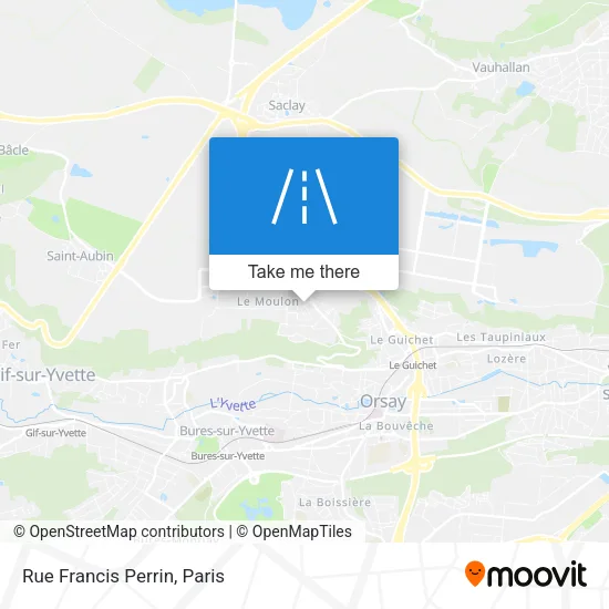 Rue Francis Perrin map