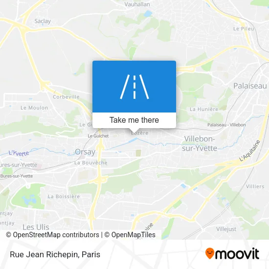 Rue Jean Richepin map