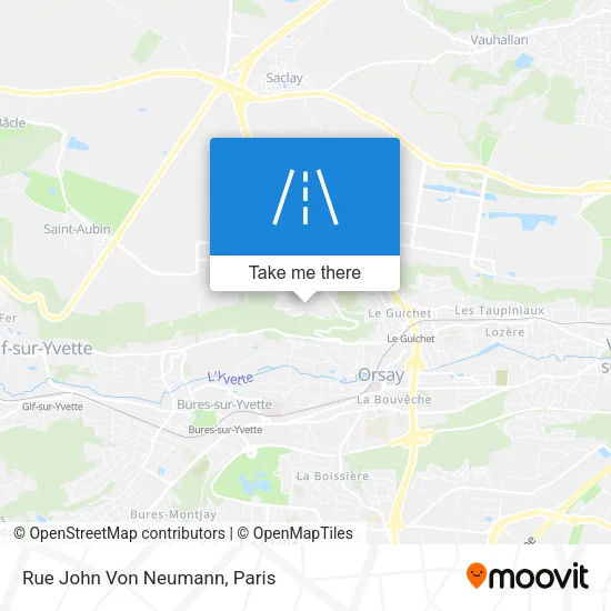 Rue John Von Neumann map