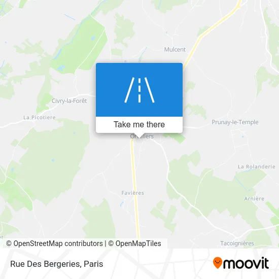 Rue Des Bergeries map