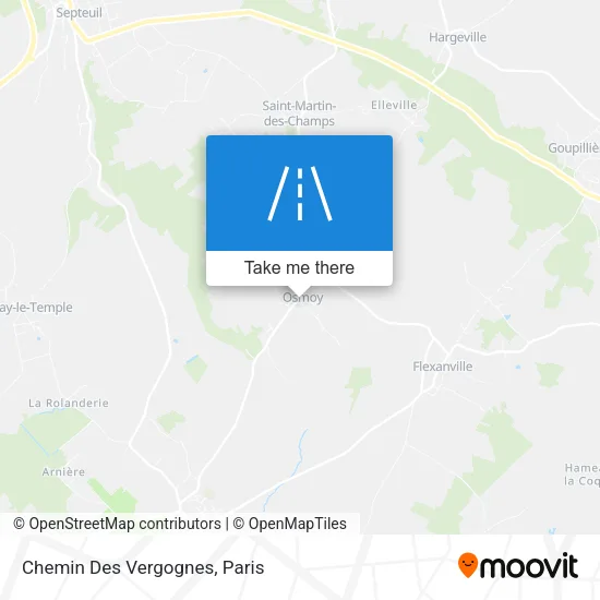 Chemin Des Vergognes map