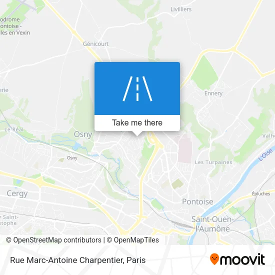 Rue Marc-Antoine Charpentier map