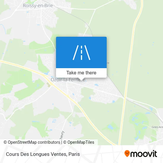 Cours Des Longues Ventes map