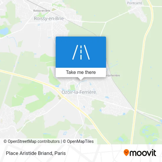 Place Aristide Briand map