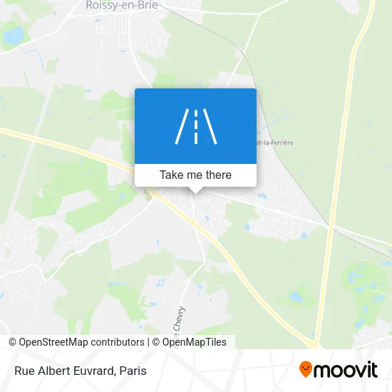 Rue Albert Euvrard map
