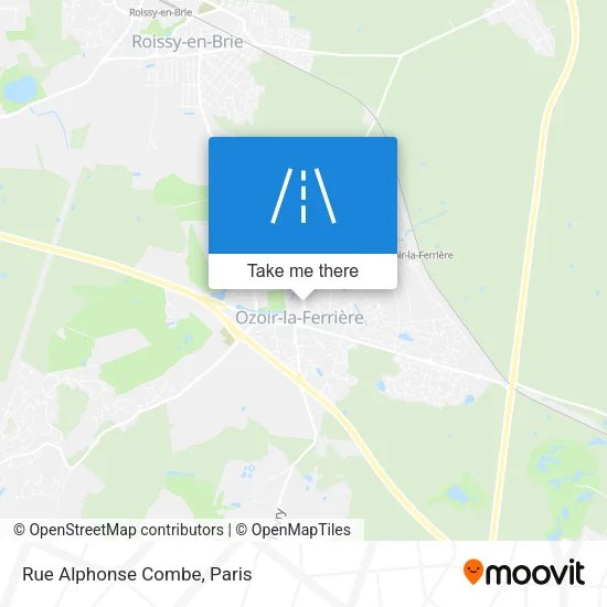 Rue Alphonse Combe map