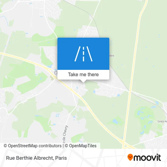 Rue Berthie Albrecht map